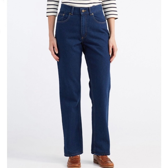 NWT L.L. Bean Women's Double L® Jeans - Picture 1 of 4